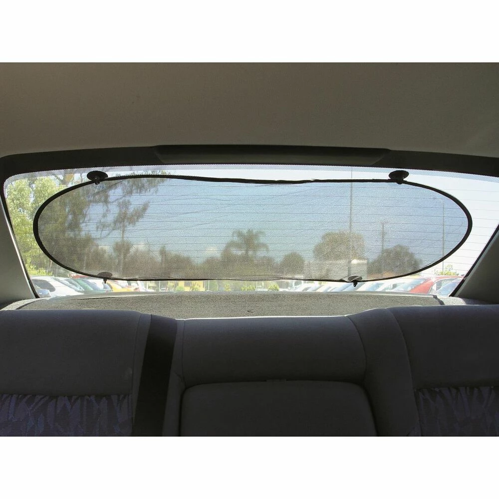 SCA Rear Sunshade - Rear, Mesh, Black, Single - Image 2