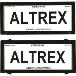 Altrex Number Plate Protector - 5 Figure Clear 5NL
