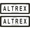 Altrex Number Plate Protector - 6 Figure Standard Clear 6ST