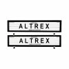 Altrex Number Plate Protector - 6 Figure European With Lines 6LE