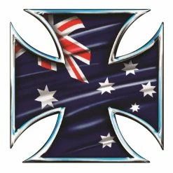 Hot StuffSticker - Aussie Iron, Chrome