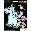 Hot Stuff Sticker Unicorn Fart, Vinyl