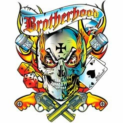 Hot Stuff Sticker - Brotherhood, Vinyl