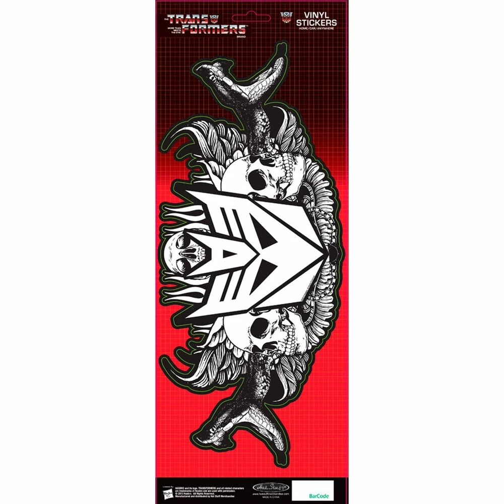 Hot Stuff Sticker - Decepticons Snakes, Vinyl - Image 2