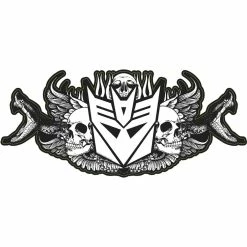 Hot Stuff Sticker - Decepticons Snakes, Vinyl