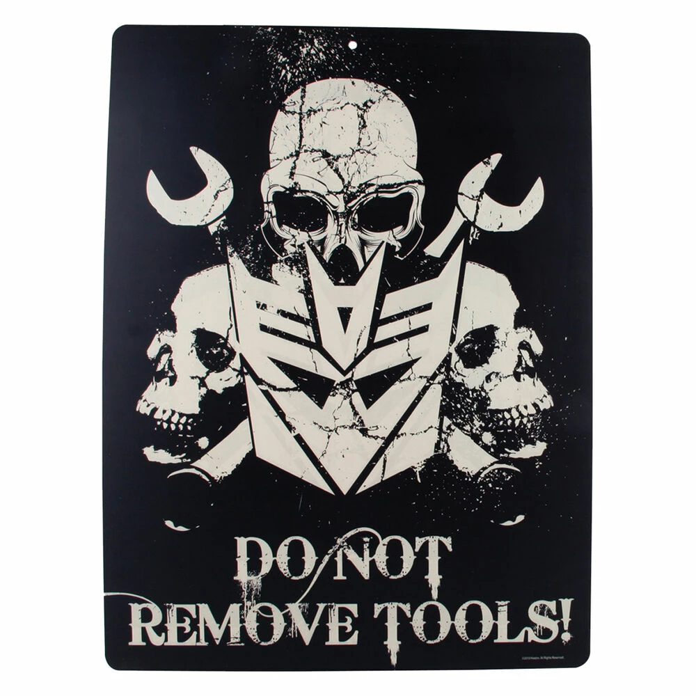 Hot Stuff Sticker - Transformers Do Not Remove Tools, Vinyl