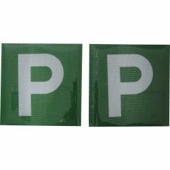 SCA P Plate - Clear Vision, Green, VIC/WA, 2 Pack
