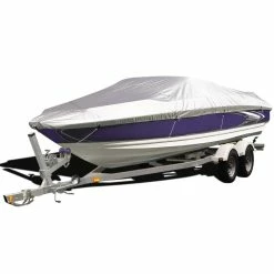 CoverALL Boat Cover Silver Protection, Water Resistant Suits - 14-16ft Boats