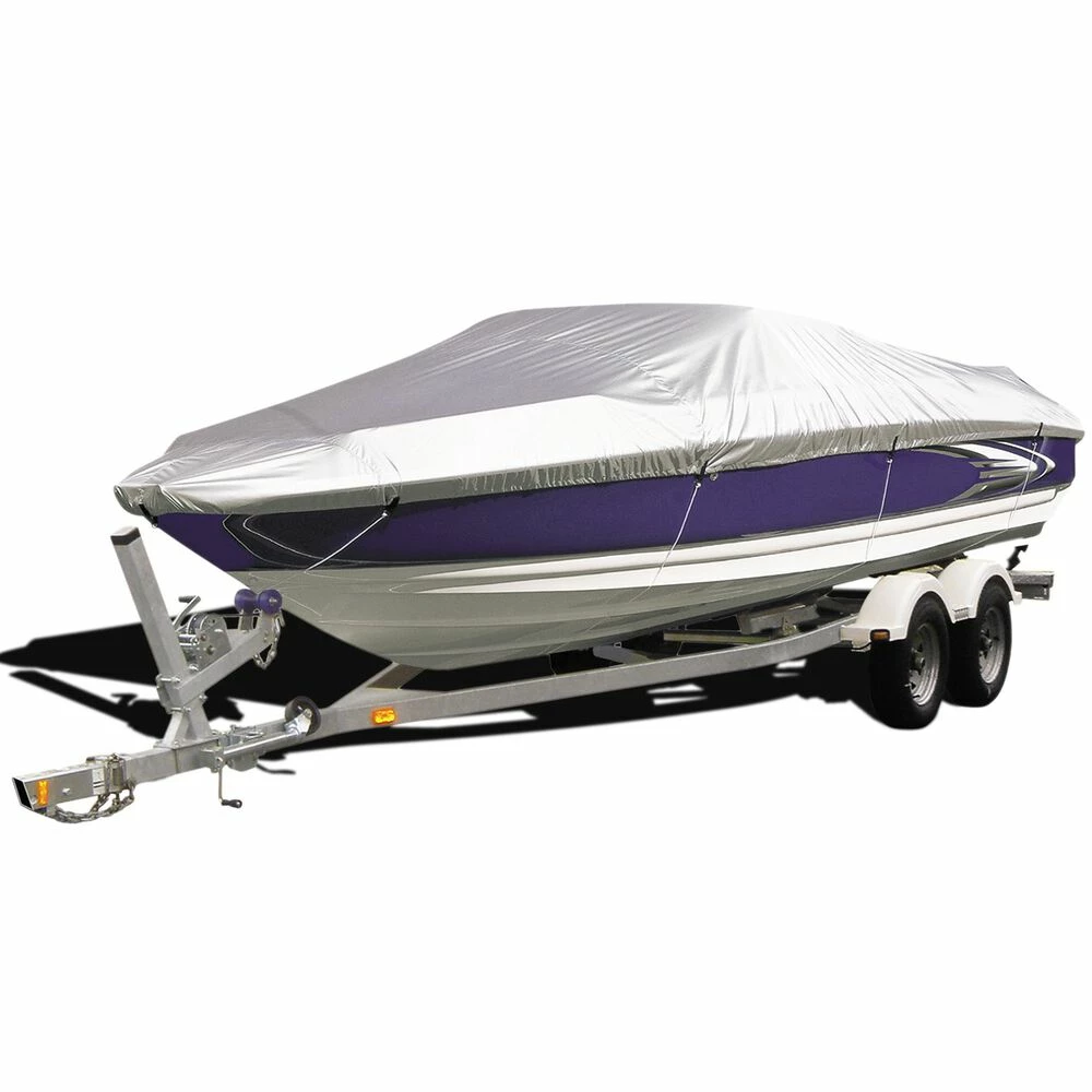 CoverALL Boat Cover Silver Protection, Water Resistant Suits - 16-18ft Boats
