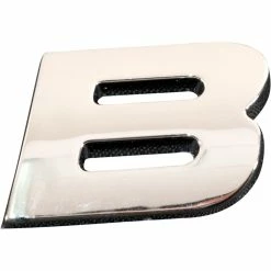 SCA 3D Chrome Badge Letter B