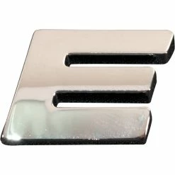 SCA 3D Chrome Badge Letter E
