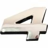 SCA 3D Chrome Badge Number 4