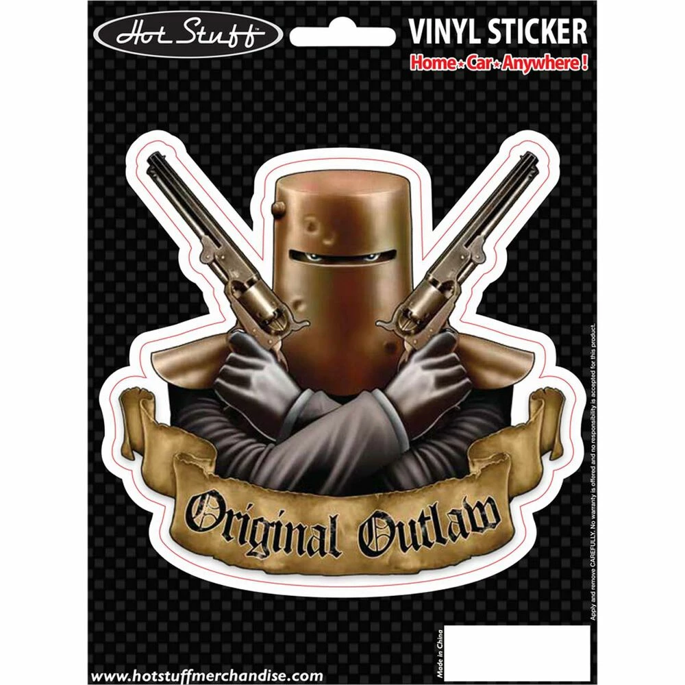 Hot Stuff Sticker Ned Kelly Original Outlaw, Vinyl - Image 2