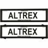 Altrex Number Plate Protector - 6 Figure Slimline Clear 6VSNL