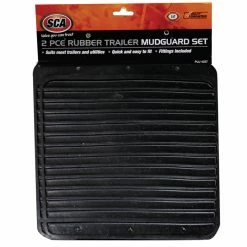 SCA Rubber Trailer Mudguards - Pair
