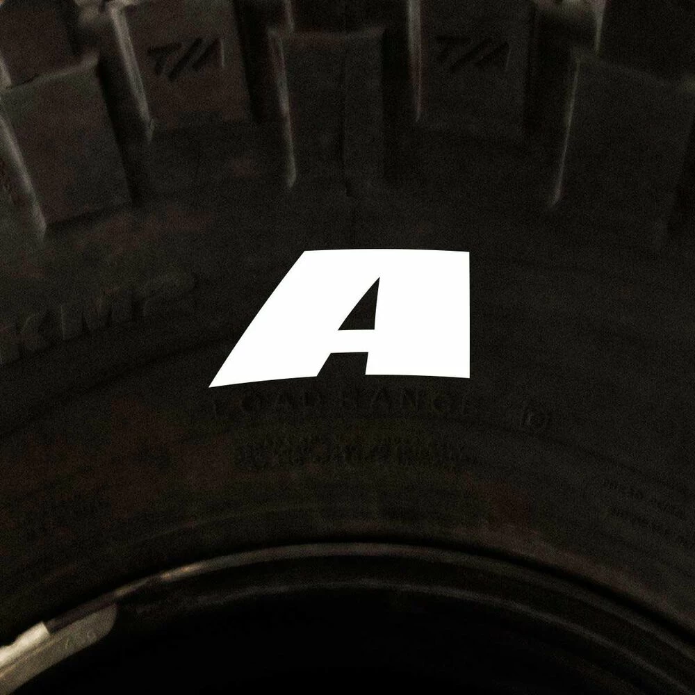 Tire Stickers - Letter A