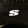 Tire Stickers - Letter S