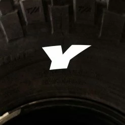 Tire Stickers - Letter Y
