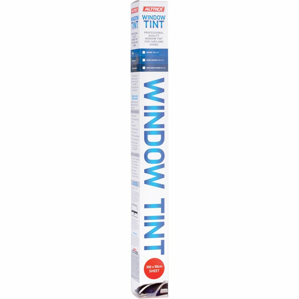 Altrex Window Tint 20% VLT 50cm X 300cm Dark Smoke