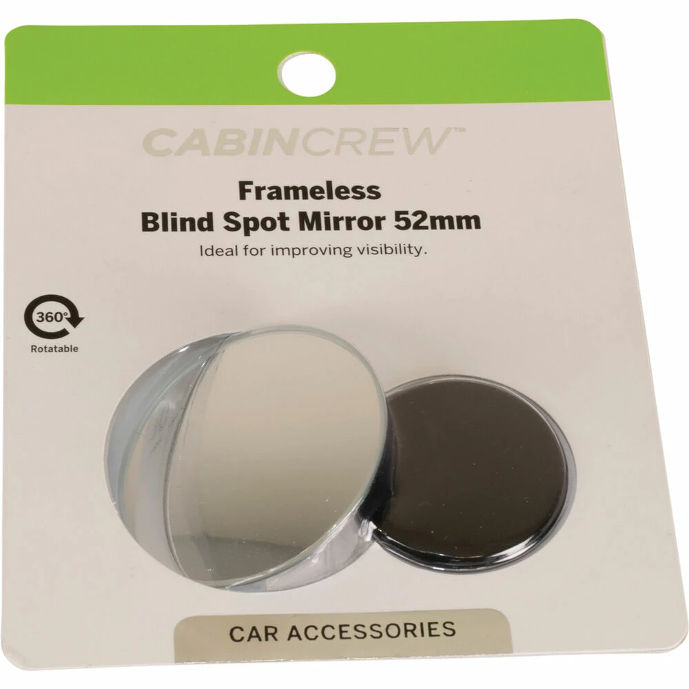Cabin Crew Blind Spot Mirror - Aluminium 52mm