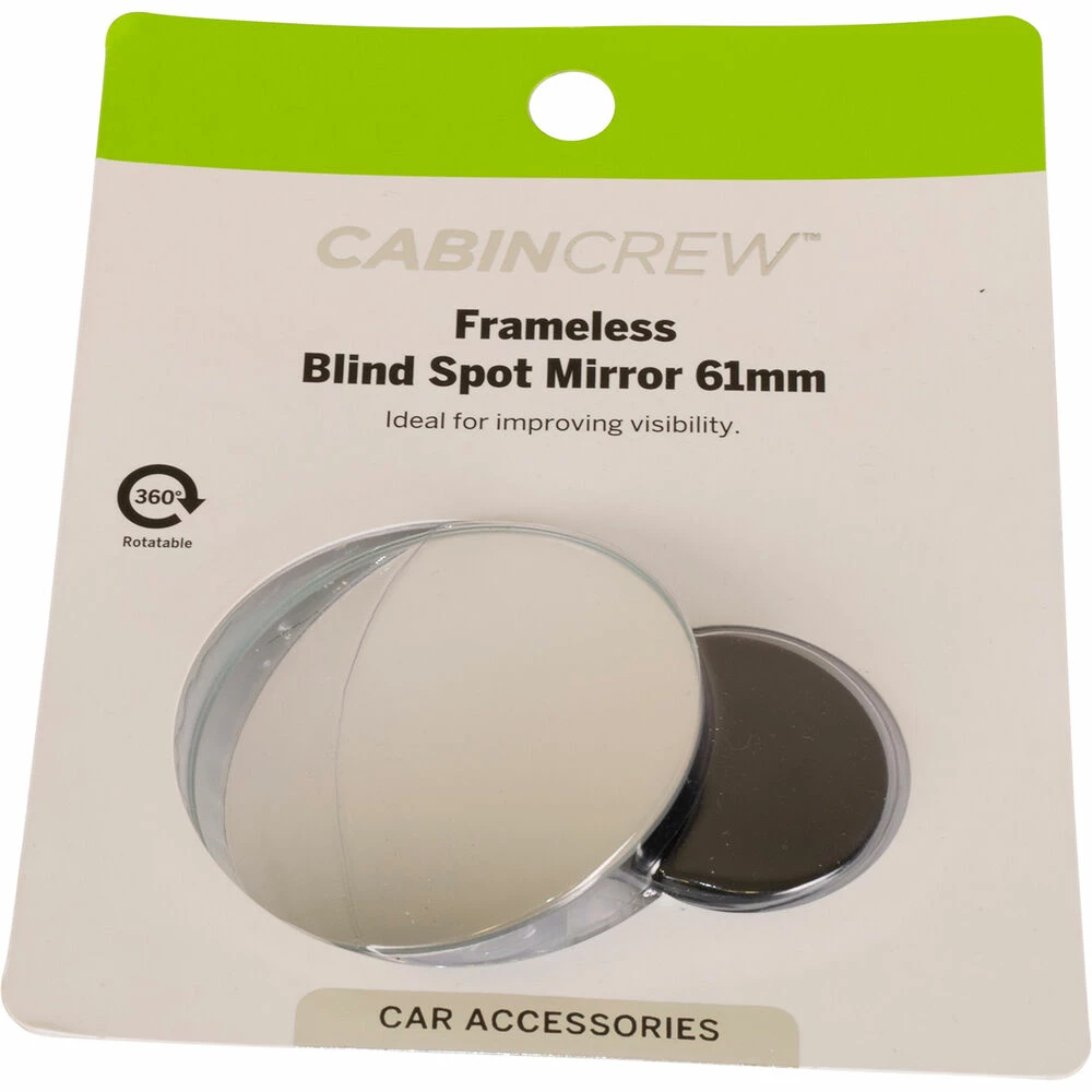 Cabin Crew Blind Spot Mirror - Aluminium 61mm