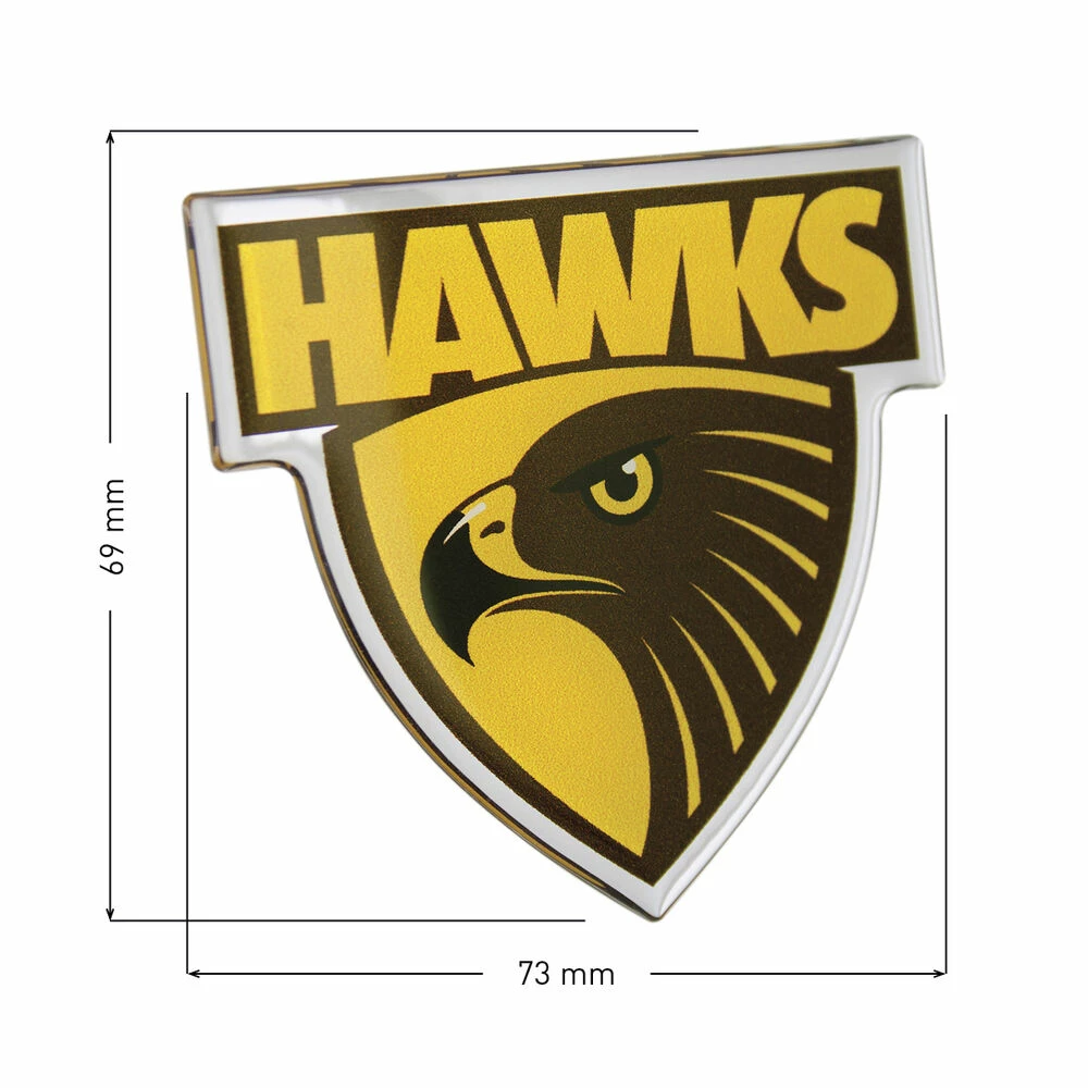 Hawthorn Hawks AFL Supporter Logo - Image 2