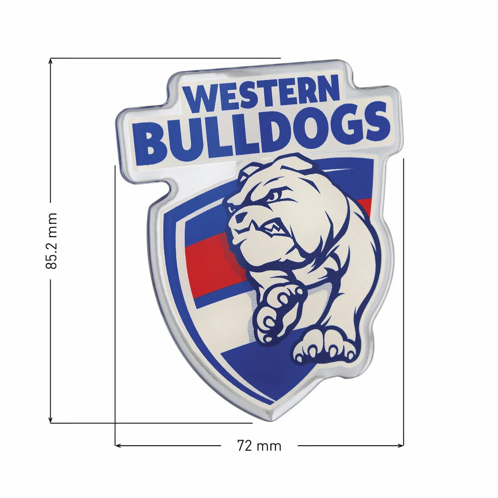 Western Bulldogs AFL Supporter Logo - Image 2