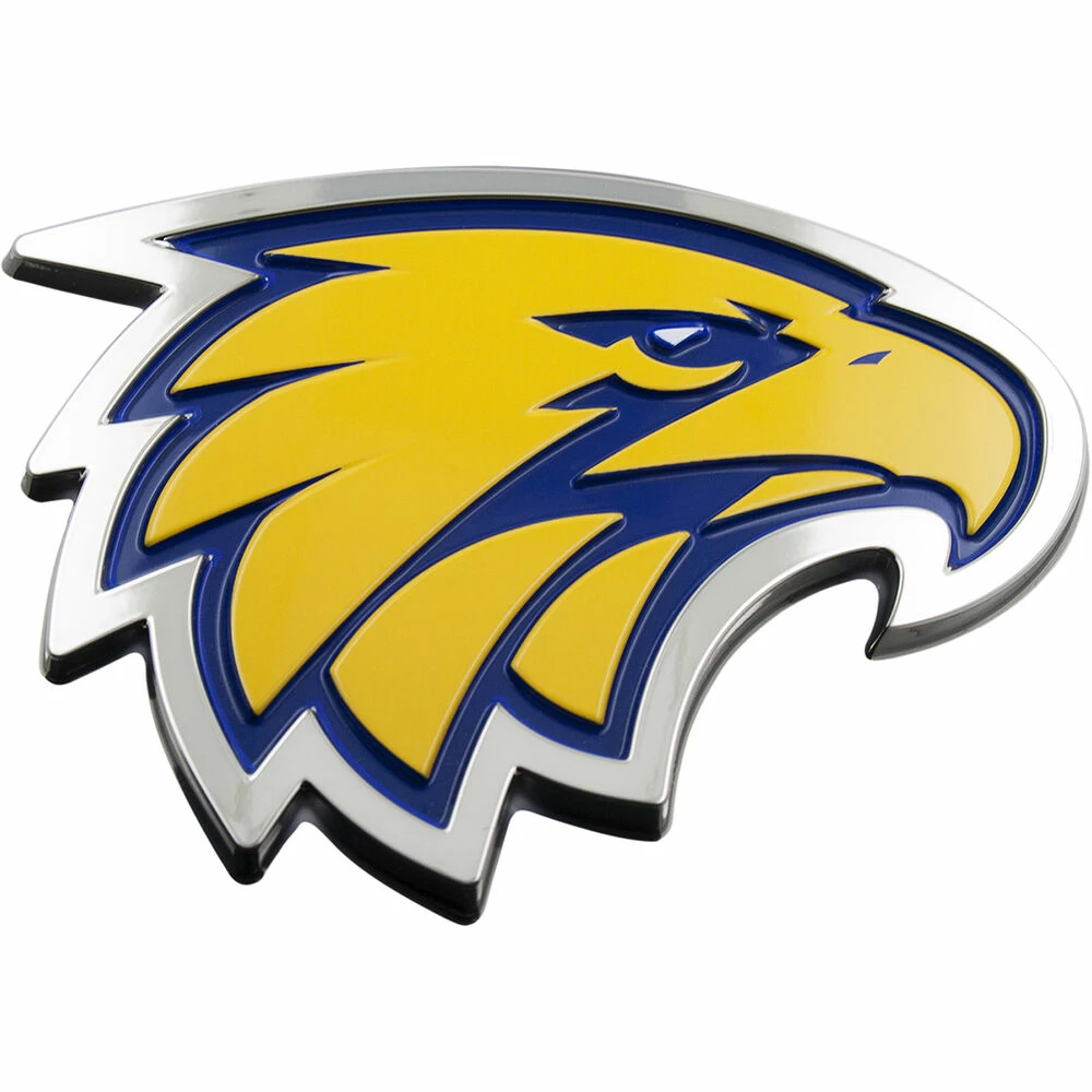 West Coast Eagles AFL Supporter 3D Chrome Logo