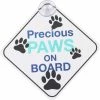 Cabin Crew Pets Window Sign - Precious Paws On Board