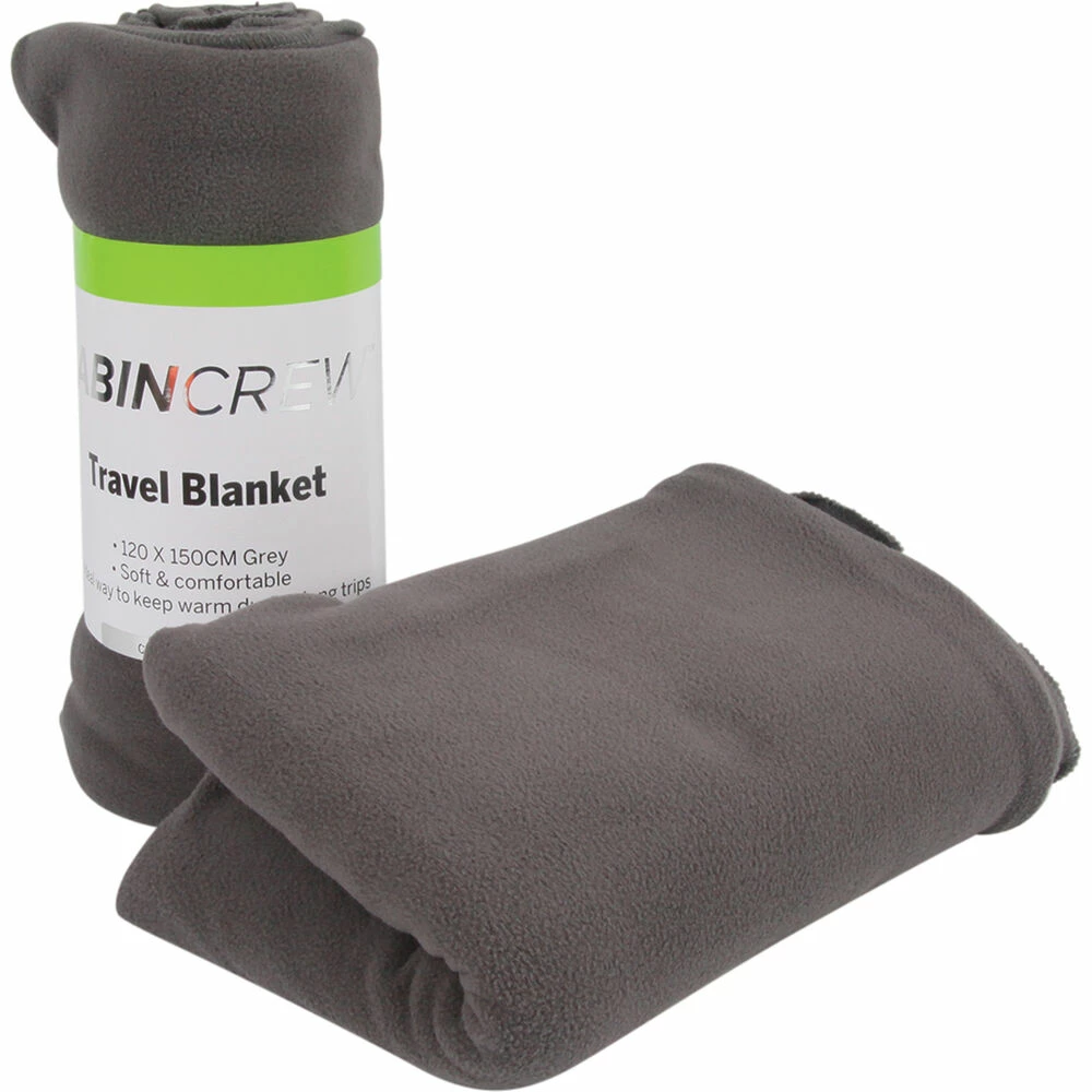 Cabin Crew Grey Travel Blanket