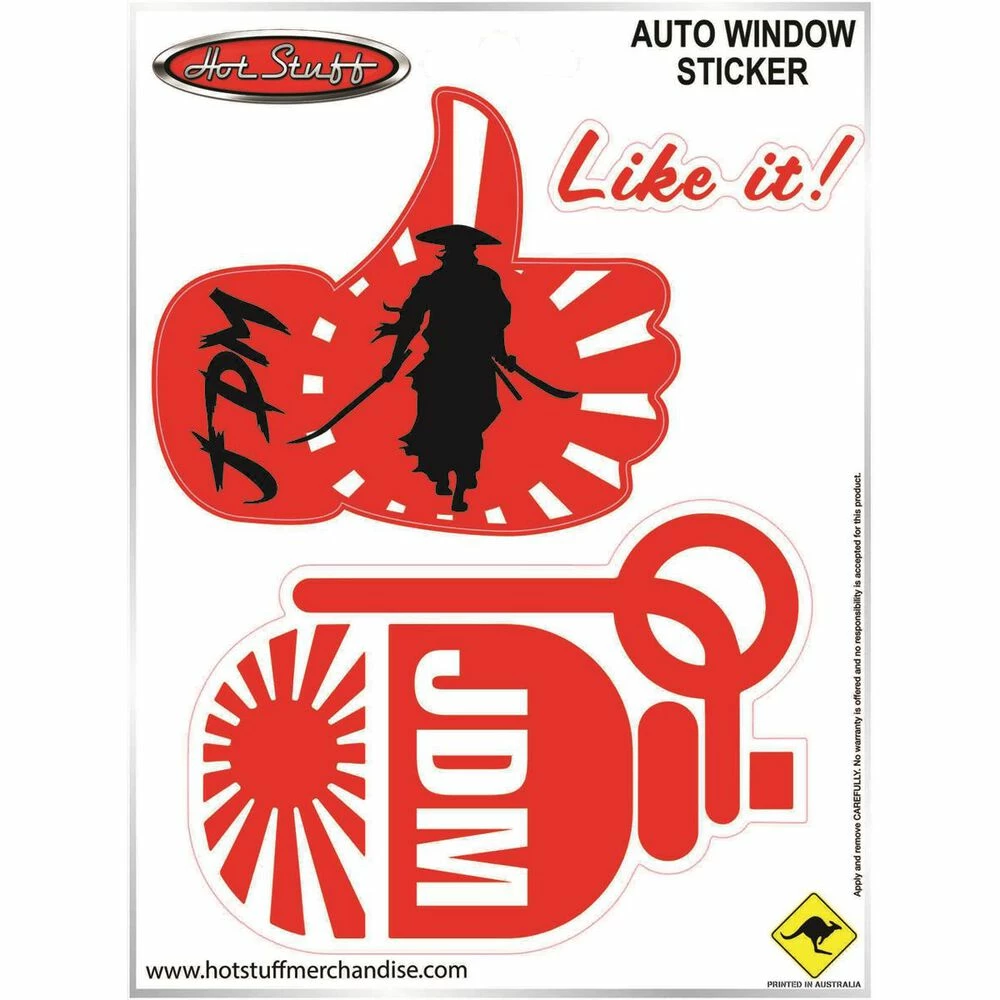 Hot Stuff Sticker JDM 2 Stickers SH3232