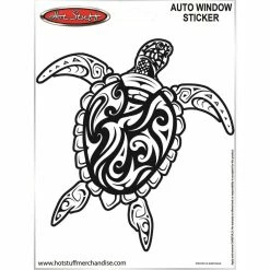 Hot Stuff Sticker Tribal Turtle, Vinyl