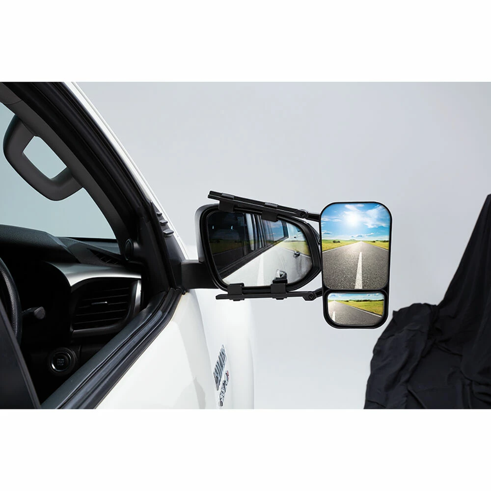 Ridge Ryder Dual View Adjustable Single Towing Mirror - Image 2