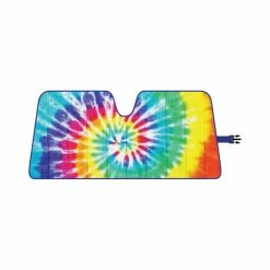 Who-Rae Tie Dye Sunshade - Fashion, Accordion, Front