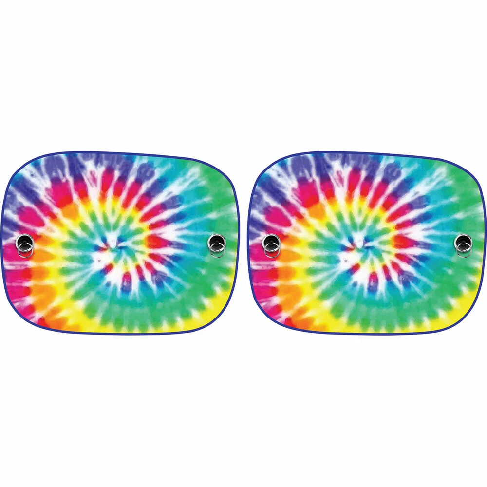 Who-Rae Tie Dye Window Shades - 2 Pack
