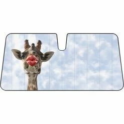 Sperling Enterprises Giraffe Kiss Sunshade - Fashion, Accordion, Front
