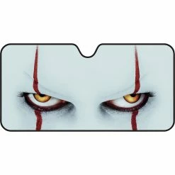 Hot Stuff Creepy Eyes Sunshade - Fashion, Accordion, Front
