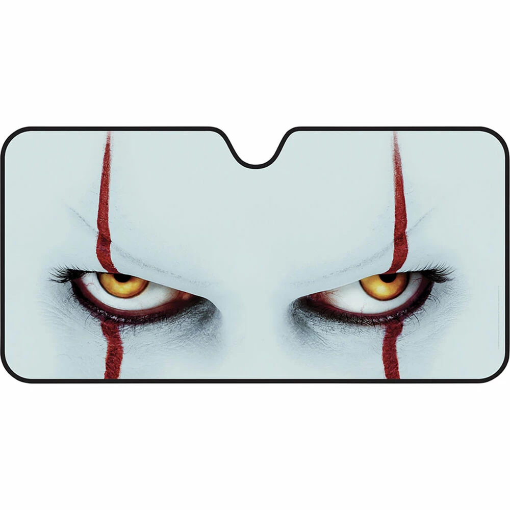 Hot Stuff Creepy Eyes Sunshade - Fashion, Accordion, Front