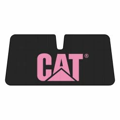 Caterpillar Accordion Sunshade Front Pink/Black
