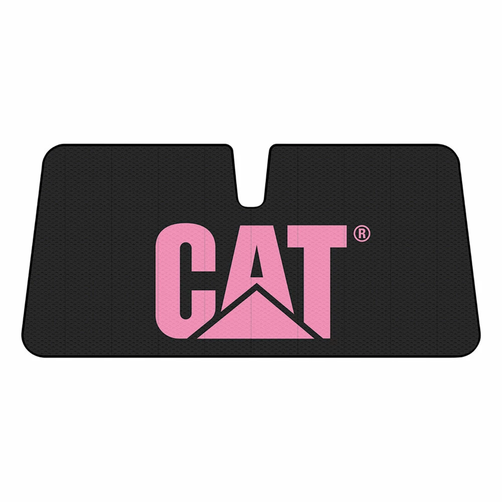 Caterpillar Accordion Sunshade Front Pink/Black