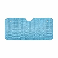 SCA Large Bubble Front Sunshade Matt Blue Accordion