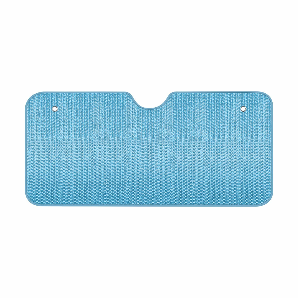 SCA Large Bubble Front Sunshade Matt Blue Accordion