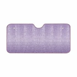 SCA Large Bubble Front Sunshade Matt Purple Accordion