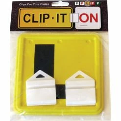 Clip It On Standard L Plate And Clips Twin Pack