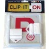 Clip It On NSW '90' Red P Plate And Clips Twin Pack