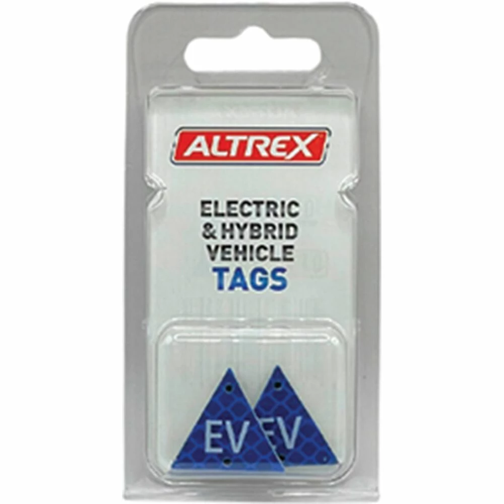 Altrex Electric And Hybrid Vechicle Tags 2 Pack