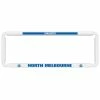AFL Number Plate Protector - Kangaroos, 6 Figure Clear Standard