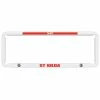 AFL Number Plate Protector - St. Kilda, 6 Figure Clear Standard