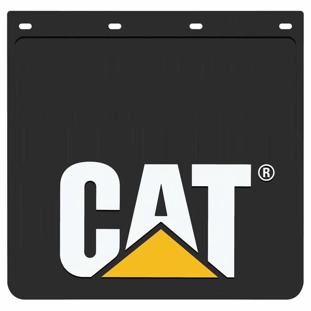 Caterpillar Mud Flaps - Single, 24x24, MDCATF