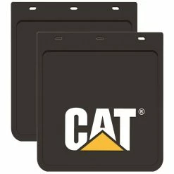 Caterpillar Mud Flaps - Pair, 10x9, MDCATA